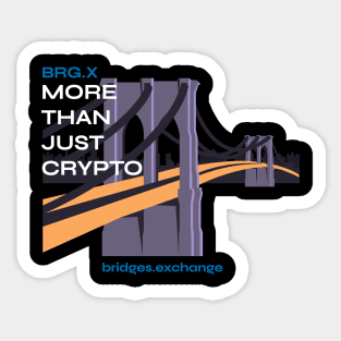 Bridges BRG.X Brooklyn Bridge v2 Cryptocurrency Sticker